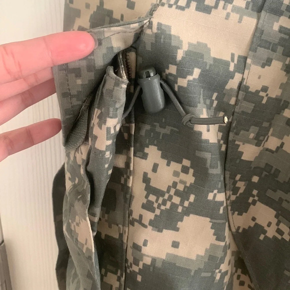 Men’s Army Combat Uniform Camouflage Pants Trousers Medium-Long - Picture 8 of 12